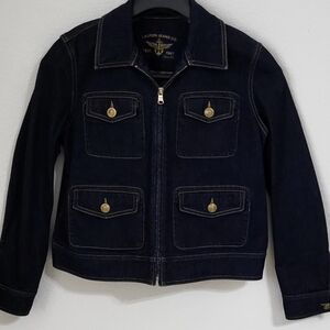 Lauren Jeans Company Denim Jacket - Dark Blue